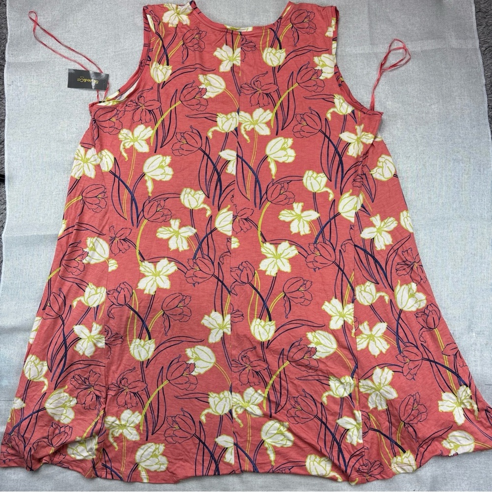 Style & Co Plus Size Printed Flip-Flop Dress Size 4X - Picture 12 of 12